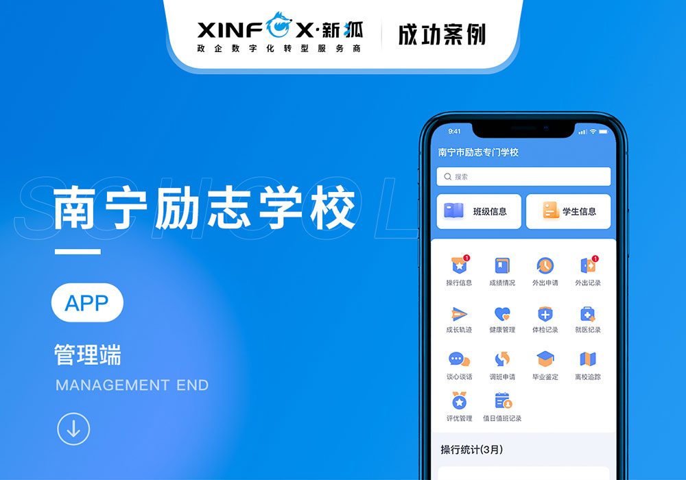 南寧勵志學(xué)校app開發(fā)案例